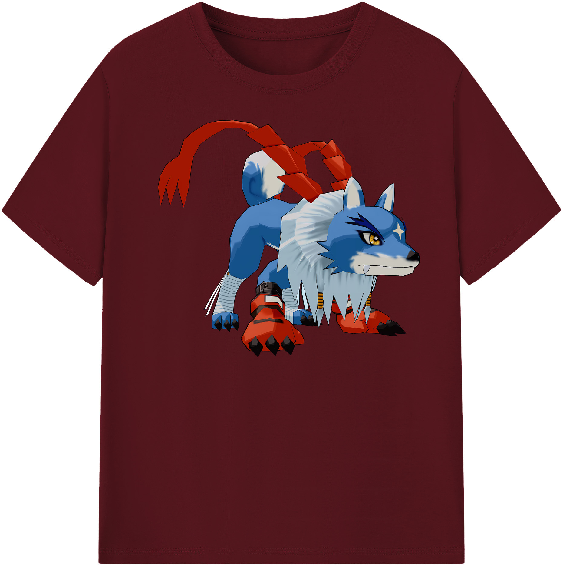 （画像用） Digimon デジタルモンスター/デジモン 綿100％半袖Tシャツ（フロントプリント）
